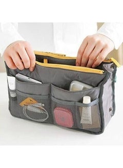 BeeCool 13 Pocket Hand Bag Organizer Grey  - Image 3