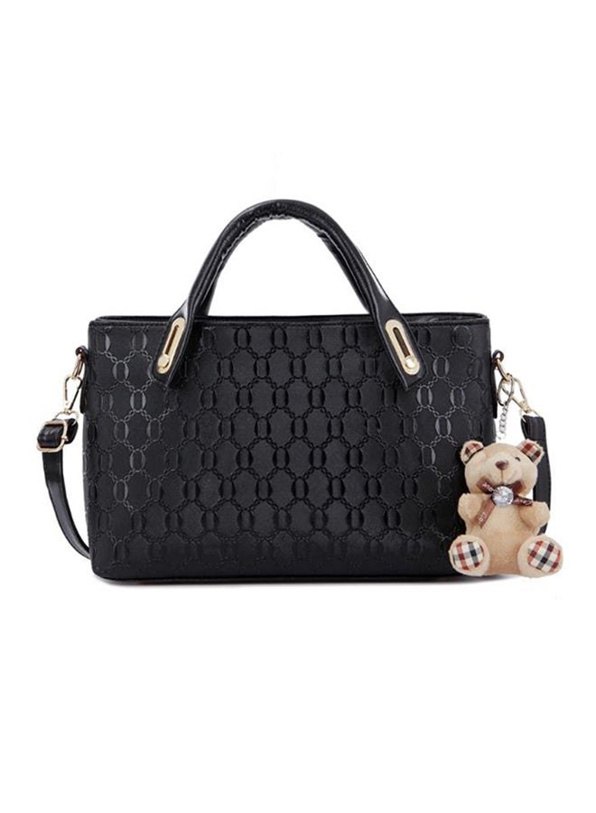 Bluelans 4-Piece Teddy Bear Décor Bag Black - Image 2