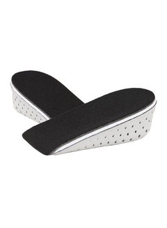 OUTAD Pair of Memory Foam Half Insoles Cushion Pads Black/Grey  - Image 2