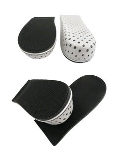 OUTAD Pair of Memory Foam Half Insoles Cushion Pads Black/Grey  - Image 3