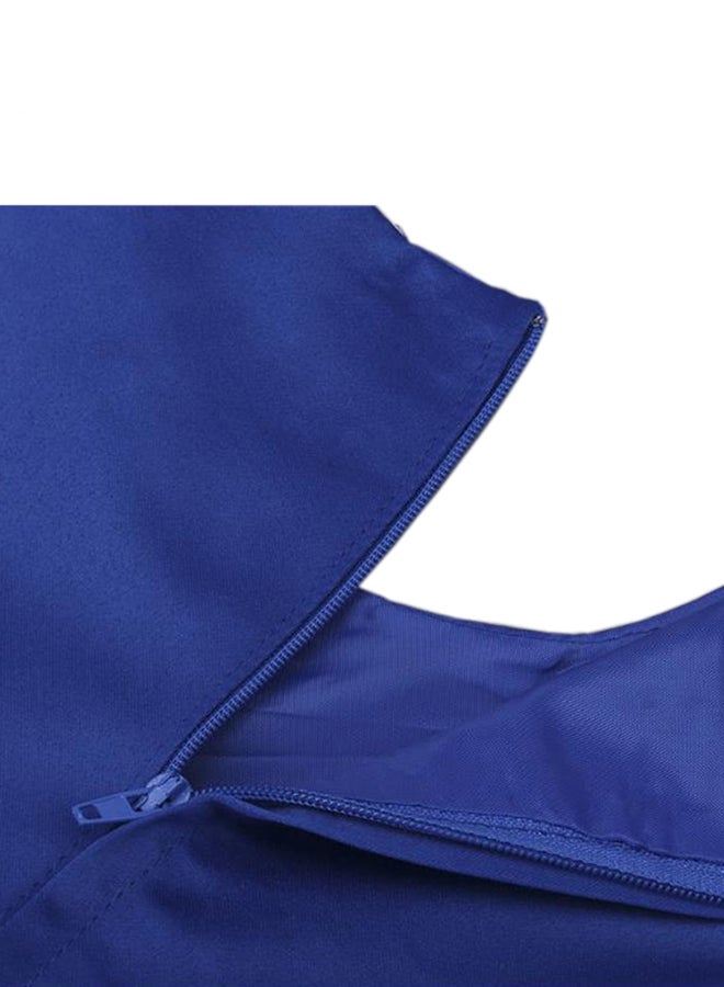 Special Occasion Dress Dark Blue  - Image 4