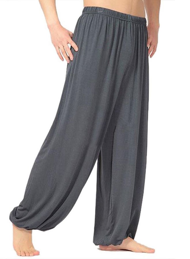 Cotton Sport Pants Grey  - Image 1