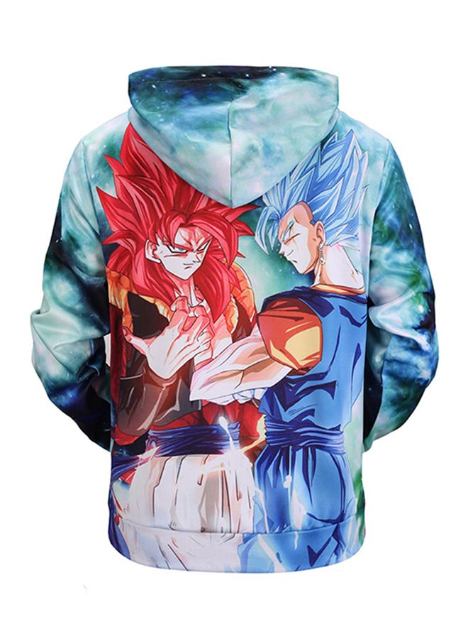 Mr.1991INC&Miss.GO - 3D Dragon Ball Z Printed Hoodie Multicolour - Image 1