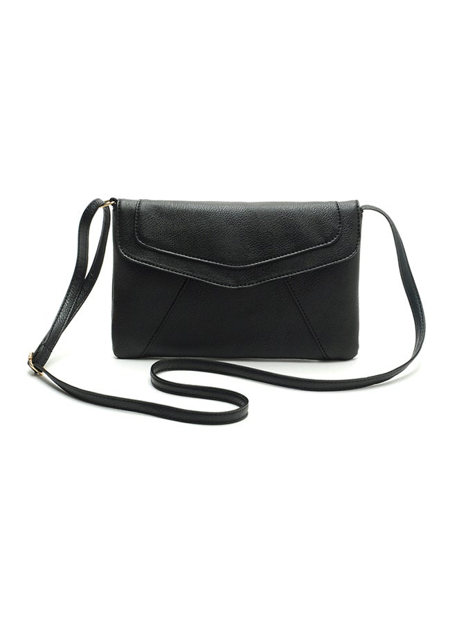 OUTAD Adjustable Straps Crossbody Bag Black - Image 2