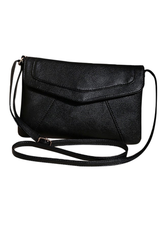 OUTAD Adjustable Straps Crossbody Bag Black - Image 3