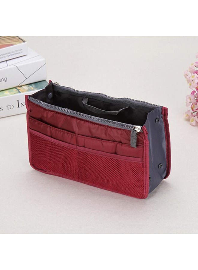 OUTAD - Multifunction Polyester Cosmetic Case Red - Image 1