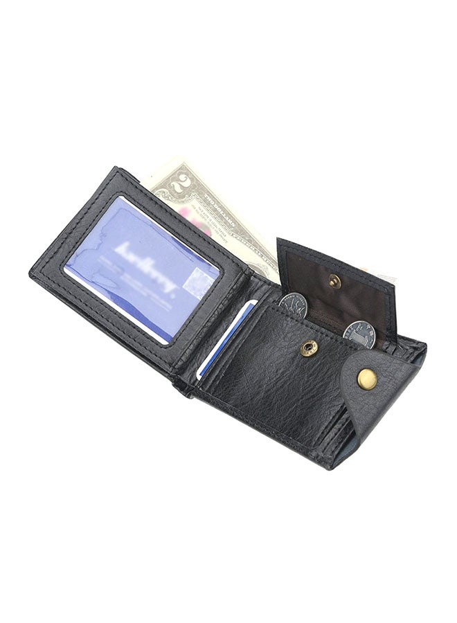 OUTAD Leather Vintage Wallet Black  - Image 2