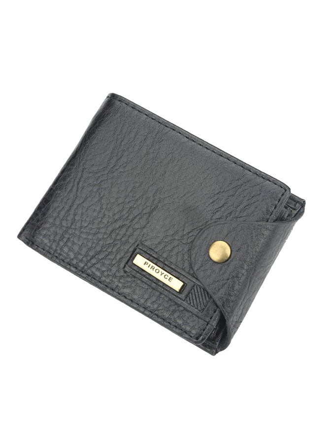 OUTAD Leather Vintage Wallet Black  - Image 3