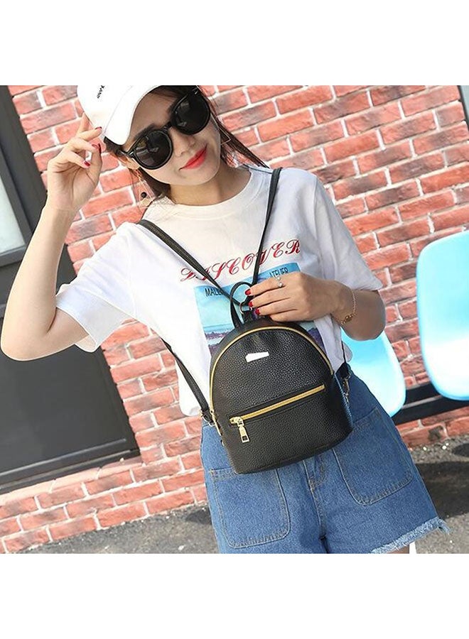 أوتاد حقيبة ظهر مع أشرطة قابلة للتعديل أسود - Image 3