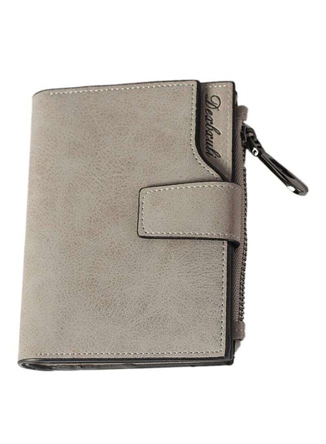 OUTAD Vintage Design Wallet Grey - Image 1