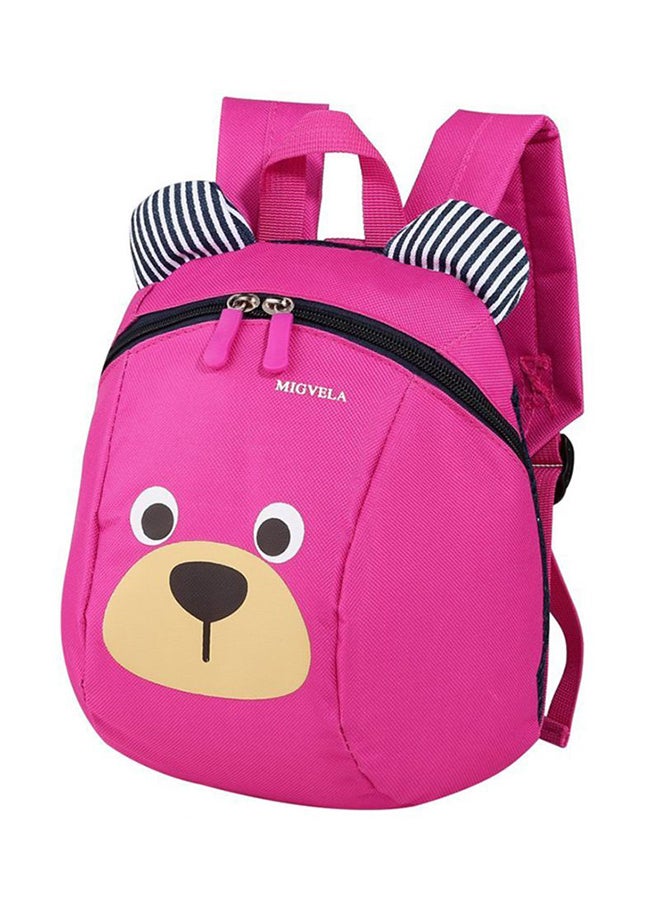 أوتاد حقيبة ظهر للأطفال بتصميم على شكل دب وردي - Image 1