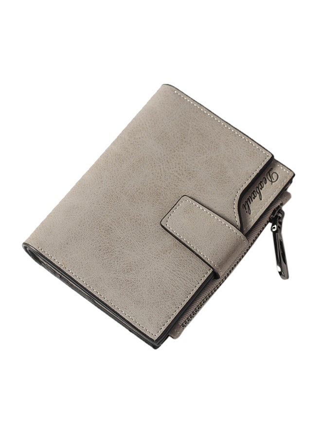 OUTAD Vintage Design Wallet Grey - Image 2