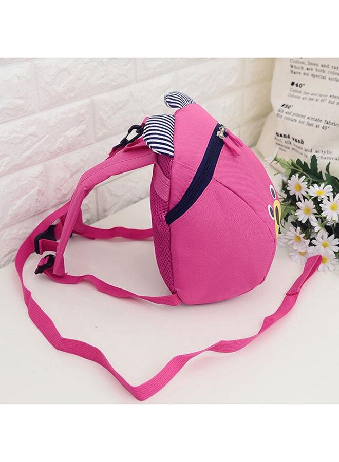 أوتاد حقيبة ظهر للأطفال بتصميم على شكل دب وردي - Image 3