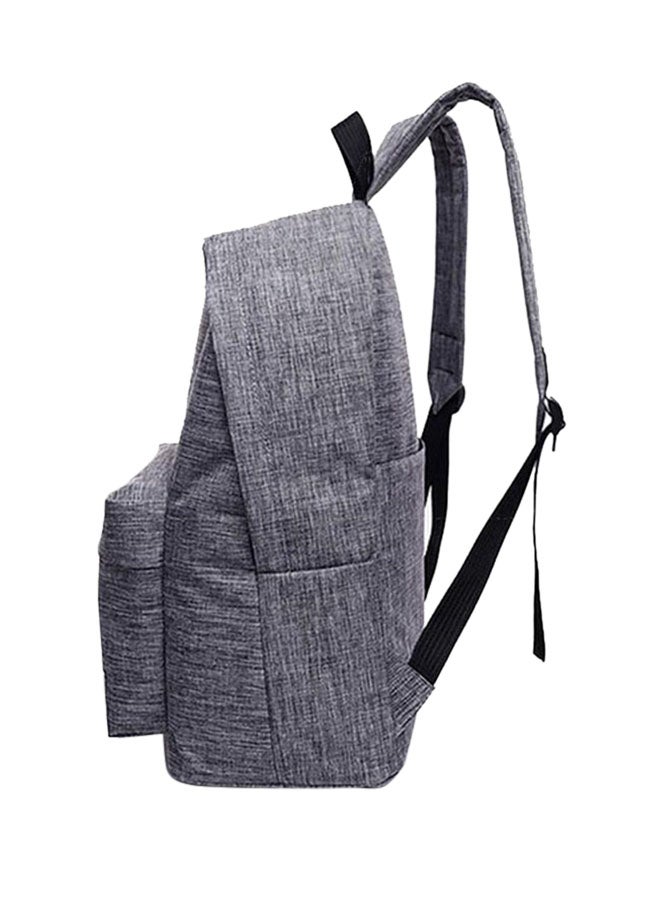 OUTAD Adjustable Straps Backpack Grey  - Image 3
