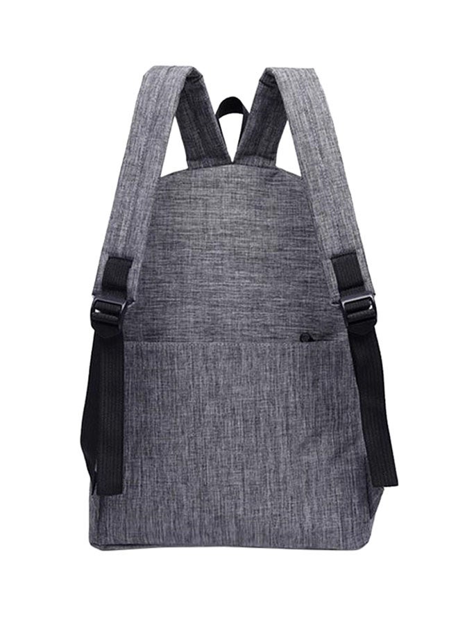 OUTAD Adjustable Straps Backpack Grey  - Image 2