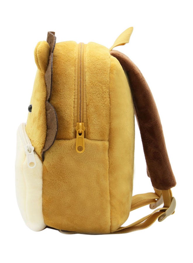 OUTAD Animal Design Backpack Yellow/Brown  - Image 3