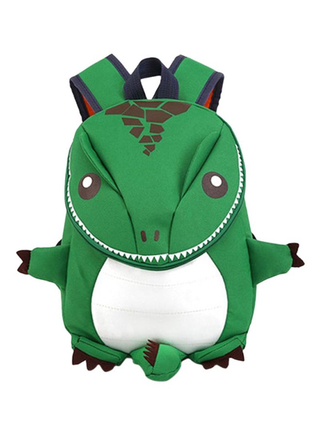 OUTAD Dinosaur Shape Kids Backpack Green - Image 1