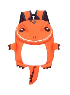 OUTAD Dinosaur Shape Kids Backpack Orange  - Image 2