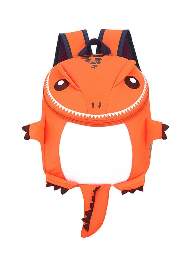 OUTAD - Dinosaur Shape Kids Backpack Orange - Image 1