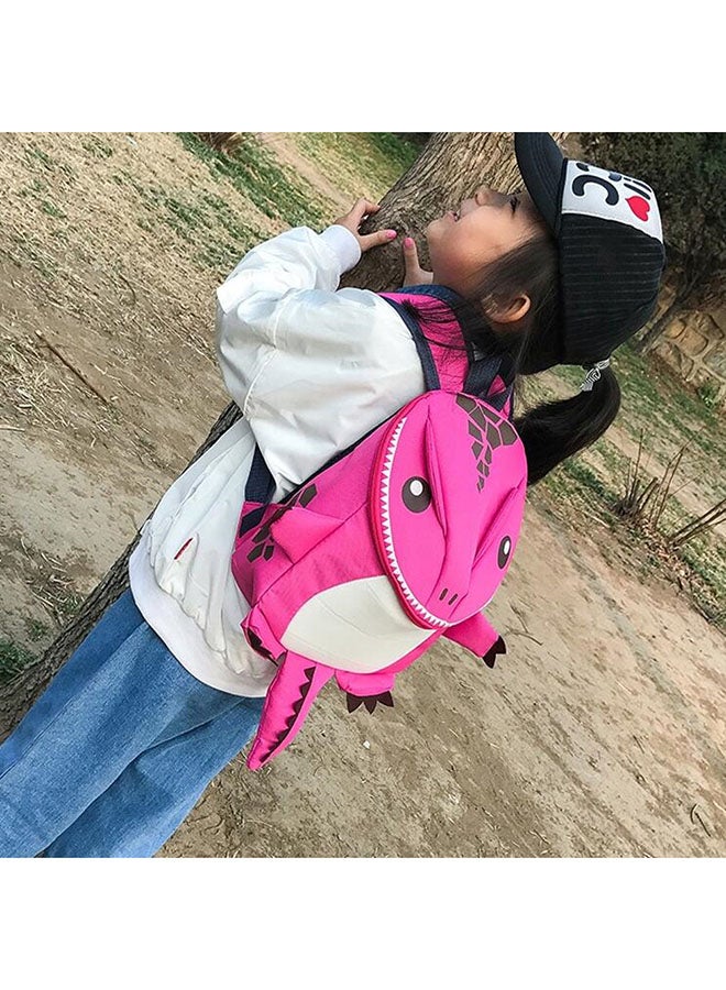 OUTAD - Dinosaur Shape Kids Backpack Pink - Image 1