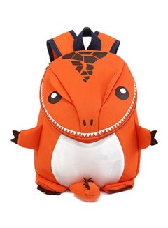 OUTAD Dinosaur Shape Kids Backpack Orange  - Image 1