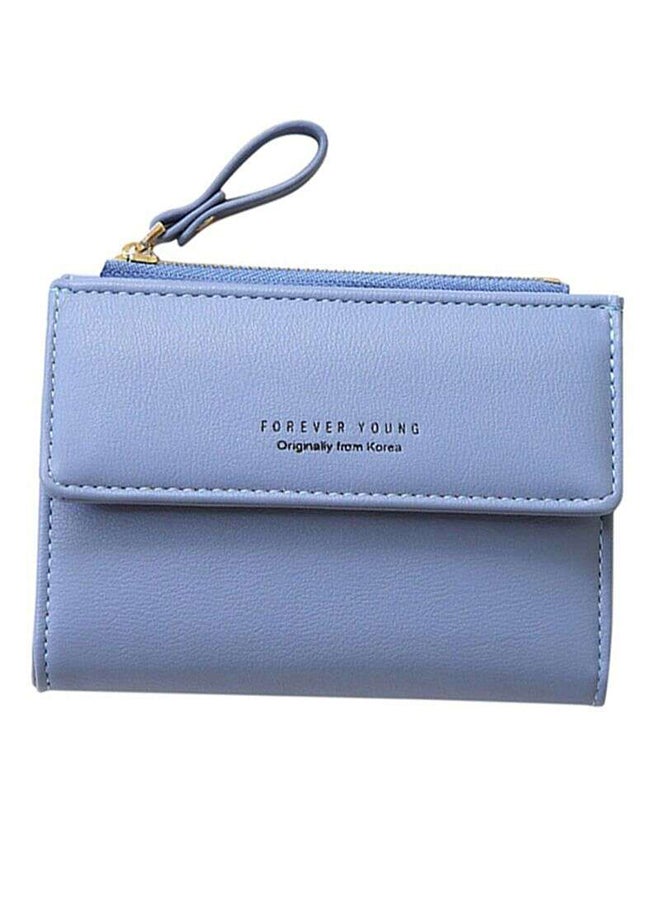OUTAD Multifunctional Leather Wallet Blue  - Image 1