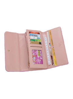 OUTAD Multifunctional Leather Wallet Pink  - Image 3