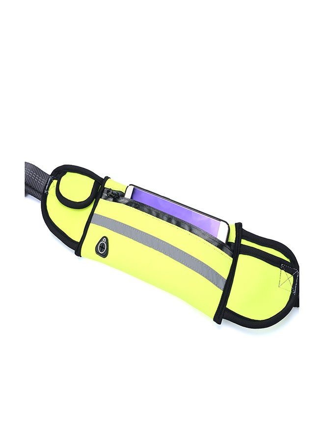 BAGGRA - Zipper Closure Polyester Wallet Yellow - Image 1