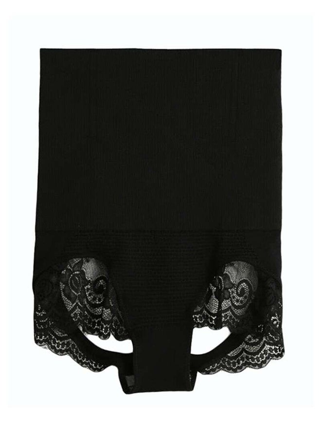 Lace Detail Shapewear Black - Image 2