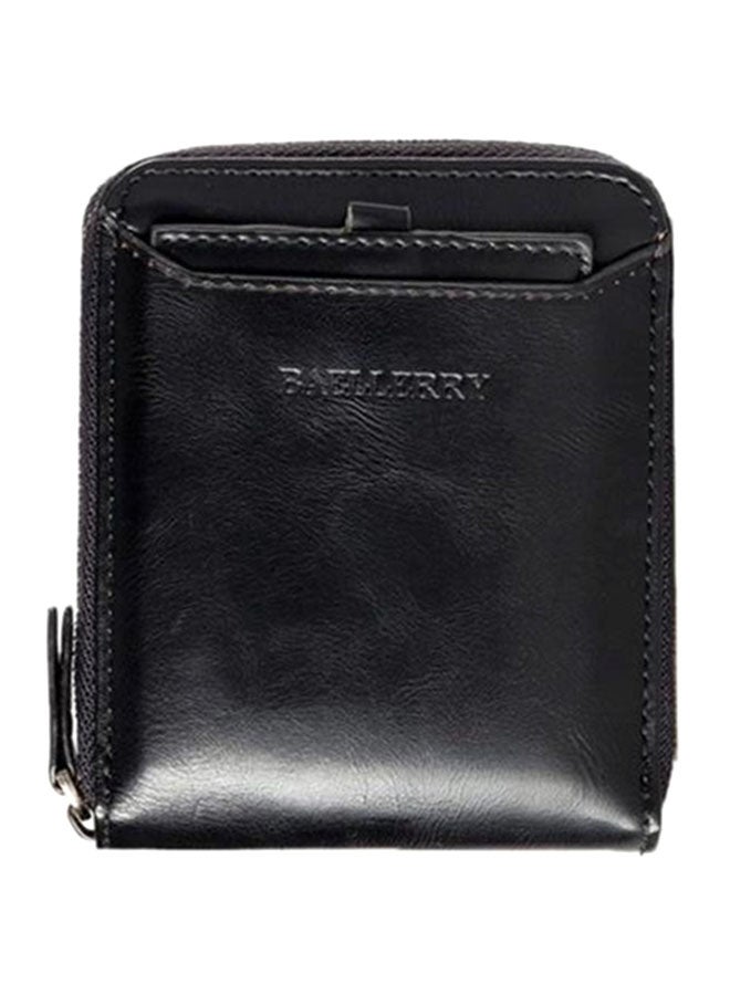 Horizontal Zipper Wallet Black  - Image 2