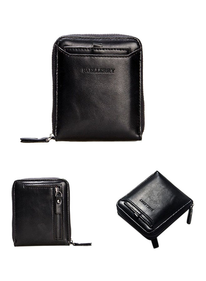 Horizontal Zipper Wallet Black  - Image 3