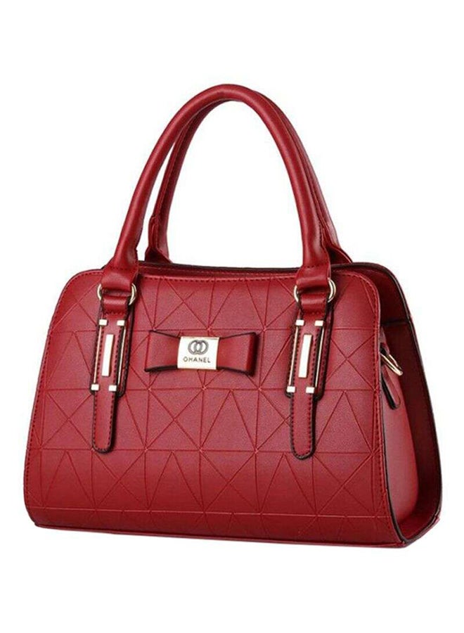 iTelker Pu Leather Shoulder Bag Red  - Image 1