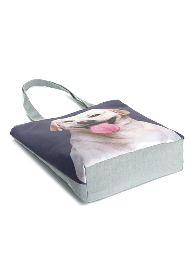 Generic - Dog Printed Tote Multicolour - Image 1