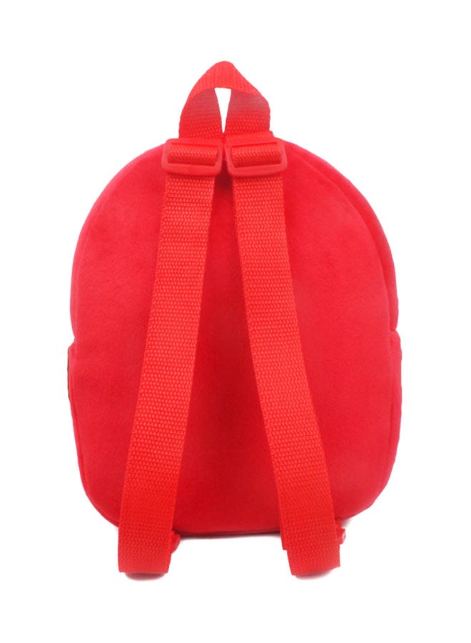 Generic Casual School Backpack Red/Black  - Image 2
