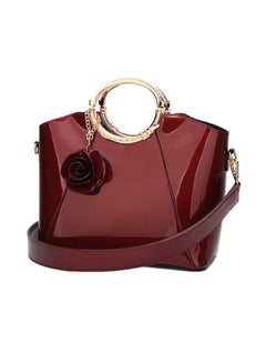 Sweet Ladylike Fashion Elegant Bowler Bag Red