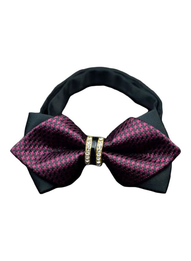 Partywear Bowtie Purple/Black - Image 1