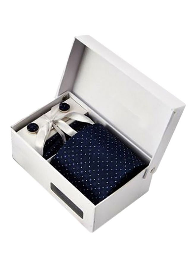 6-Piece Printed Necktie Set Blue - Image 1