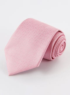 Generic 6-Piece Striped Necktie Set Pink  - Image 3