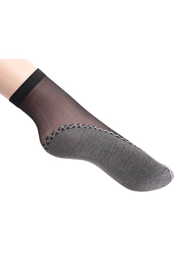 Mid-Length Socks Black/Grey  - Image 2