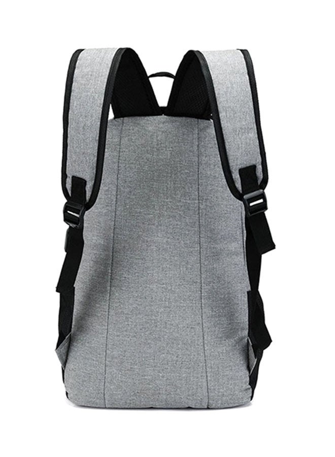 حقيبة ظهر مقاومة للماء رمادي - Image 2