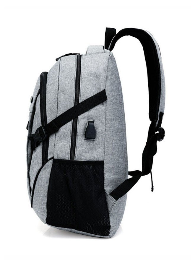 حقيبة ظهر مقاومة للماء رمادي - Image 3