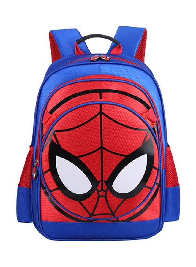 QiaoKai 3D Spiderman School Backpack Red/Blue/Black  - Image 1
