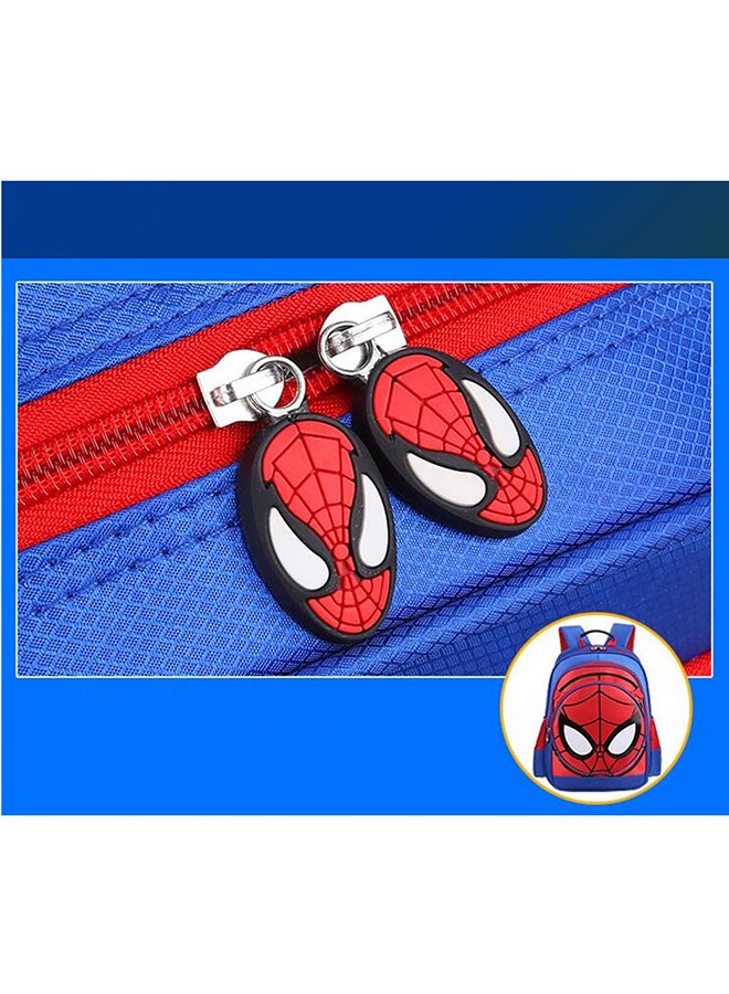 QiaoKai 3D Spiderman School Backpack Red/Blue/Black  - Image 4