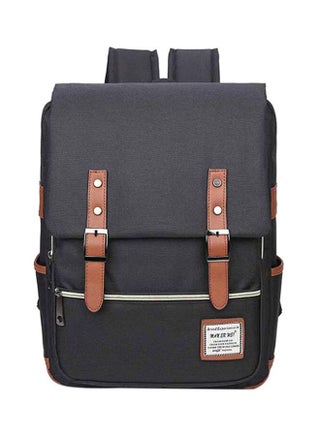Solid Zip Closure Backpack Grey - v1592145989/N16516905A_1