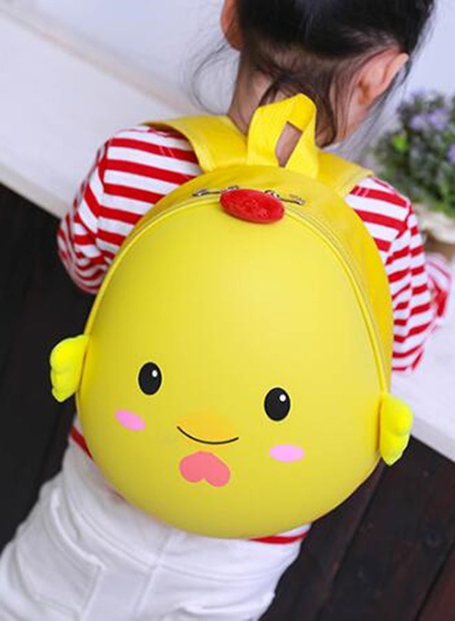 OUTAD Chick Shape Kids Backpack Yellow  - Image 3