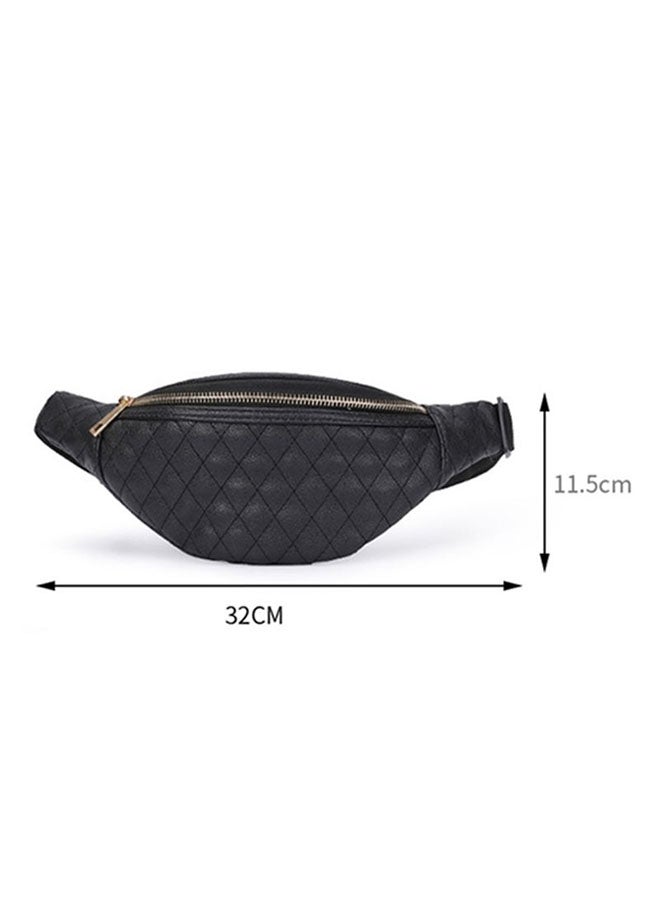 Retro Style Waistpack Black  - Image 2