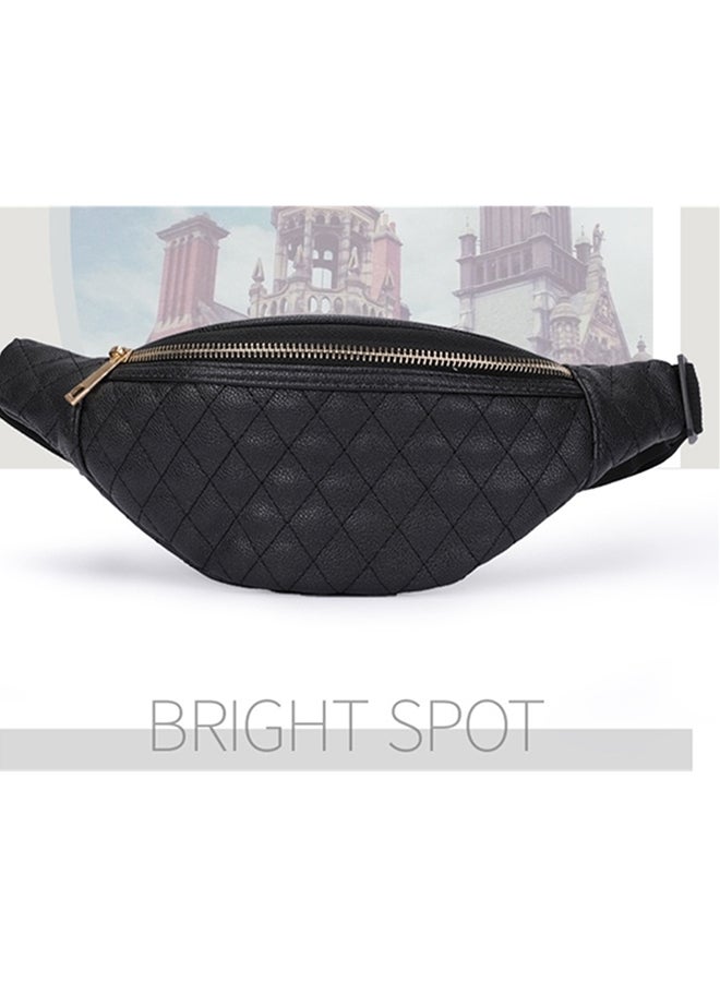 Retro Style Waistpack Black  - Image 3