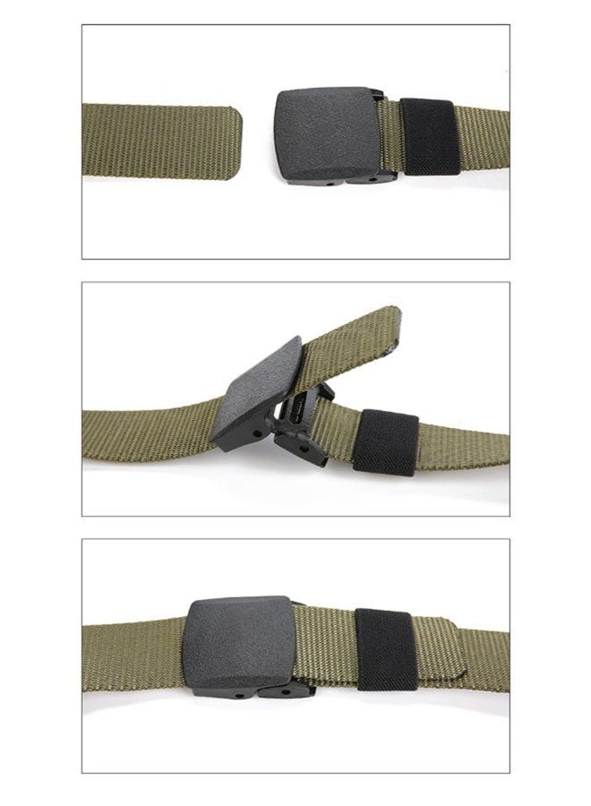 Military Tactical Belt Green/Black  - Image 2