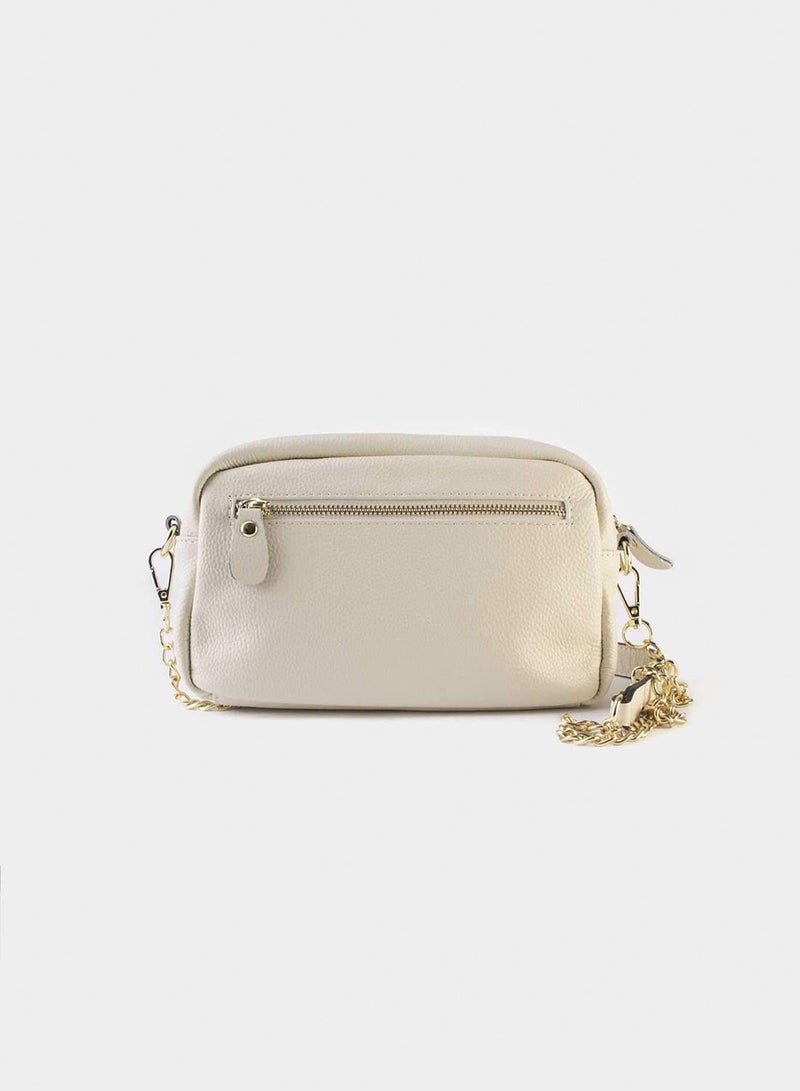 Raw Orange Goodlife Crossbody Bag White - Image 2