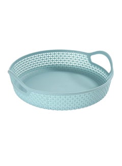 LAWAZIM 4-Piece Round Plastic Food Basket Multicolour 27 x 26 x 6cm  - Image 2